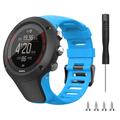 Cinturino in silicone per Suunto Ambit3 Peak/Sport/Vertical - Blu
