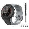 Cinturino in silicone per Suunto Ambit3 Peak/Sport/Vertical - Grigio