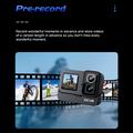 Sjcam SJ20 Videocamera sportiva impermeabile con doppia lente - 4K 30 FPS - Nero