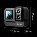 Sjcam SJ20 Videocamera sportiva impermeabile con doppia lente - 4K 30 FPS - Nero
