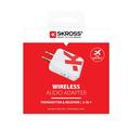 Adattatore audio wireless Skross per aereo, auto e impianti audio domestici - Bianco