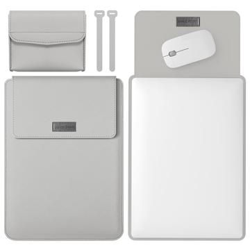 Custodia protettiva universale Slim Fit 3 in 1 per tablet/portatili - 13" - Grigio