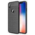 Custodia in TPU Slim-Fit Premium per iPhone XS Max - Nera