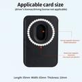 Portacarte magnetico sottile - Compatibile con MagSafe - Nero