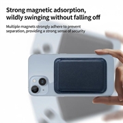 Portacarte magnetico sottile - Compatibile con MagSafe - Blu scuro