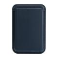 Portacarte magnetico sottile - Compatibile con MagSafe - Blu scuro