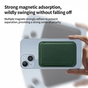 Portacarte magnetico sottile - Compatibile con MagSafe - Verde