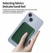 Portacarte magnetico sottile - Compatibile con MagSafe - Verde