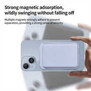 Portacarte magnetico sottile - compatibile con MagSafe - viola chiaro