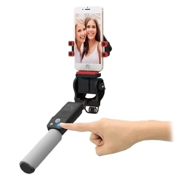 Selfie Stick Wireless Smart A 360 Gradi Di Rotazione - Nero
