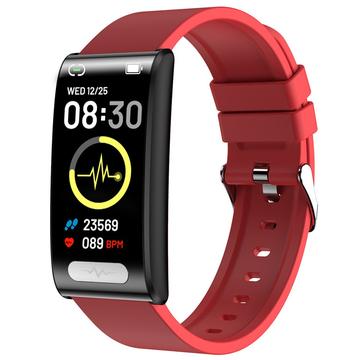 Tracker fitness intelligente con monitoraggio della glicemia TK70 - Rosso