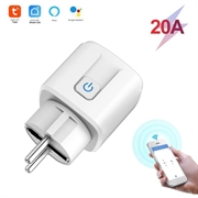 Spina intelligente WiFi 16A/20A - Bianca