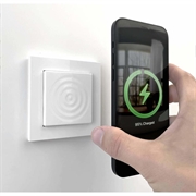 Caricabatterie wireless magnetico Smart Things WallBase 55 da 15W - Bianco