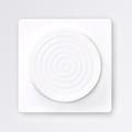 Caricabatterie wireless magnetico Smart Things WallBase 80 da 15W - Bianco
