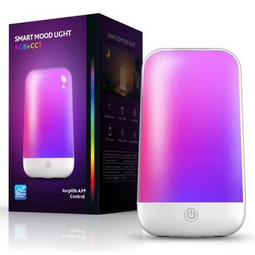 Lampada da comodino Smart Touch Bluetooth Luce notturna a colori dimmerabile Lampada da tavolo per musica all\'aperto