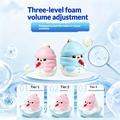 Distributore automatico di sapone in schiuma - Design pupazzo di neve - 280ml - Blu