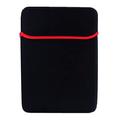 Custodia protettiva morbida per laptop/tablet - 13" - Nera / Rossa