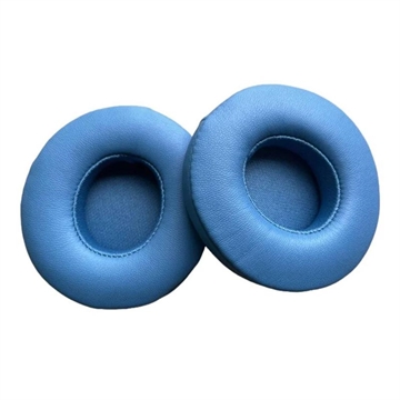 Cuscinetti auricolari morbidi di ricambio per Beats Solo 4 - 1 paio - Color Ciano