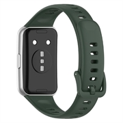 Cinturino in silicone morbido Huawei Band 11/11 Pro - Verde Scuro