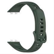 Cinturino in silicone morbido Huawei Band 11/11 Pro - Verde Scuro