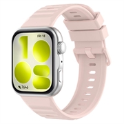 Cinturino in silicone morbido Huawei Watch Fit 4/5/Fit 5 Pro - Rosa sabbia
