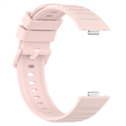 Cinturino in silicone morbido Huawei Watch Fit 4/5/Fit 5 Pro - Rosa sabbia