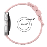 Cinturino in silicone morbido Huawei Watch Fit 4/5/Fit 5 Pro - Rosa sabbia