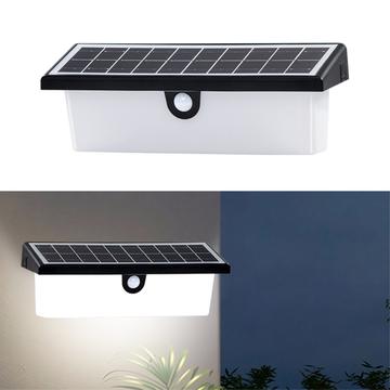 Lampada da parete con sensore di movimento solare YH0617-PIR - Bianco freddo