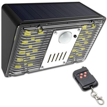 Luce LED da esterno ad energia solare con allarme di sicurezza N775 - 4 modalità di illuminazione