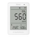Sonoff SAWF-08P AirGuard WiFi CO2 Monitor della qualità dell\'aria con integrazione Matter - Bianco