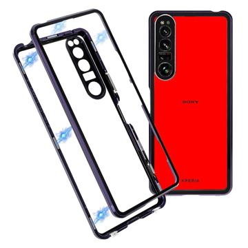 Cover Magnetica con Vetro Temperato per OnePlus 7T - Nera