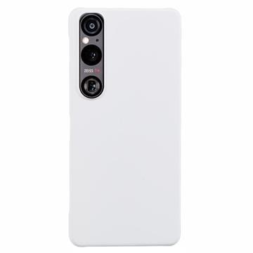 Custodia in Plastica Gommata per Sony Xperia 1 VI - Bianca