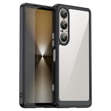 Custodia ibrida Anti-Shock per Sony Xperia 1 VII - Nera