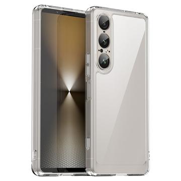 Custodia ibrida Anti-Shock per Sony Xperia 1 VII - Trasparente