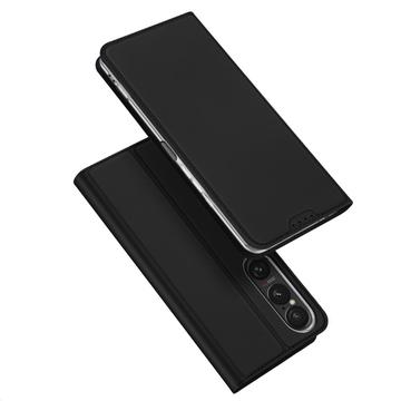 Custodia Flip Dux Ducis Skin Pro per Sony Xperia 1 VII - Nera