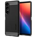 Custodia in TPU Sony Xperia 1 VII Spigen Rugged Armor - Nera