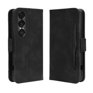 Custodia a portafoglio per Sony Xperia 1 VII - Nera