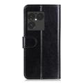 Sony Xperia 1 VIII Custodia a portafoglio con supporto - Nera