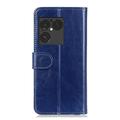 Sony Xperia 1 VIII Custodia a portafoglio con supporto - Blu