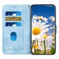 Sony Xperia 1 VIII Custodia a portafoglio floreale con slot per carte