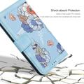 Sony Xperia 1 VIII Custodia a portafoglio floreale con slot per carte