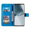 Custodia a portafoglio Mandala con cinturino da polso per Sony Xperia 1 VIII - Blu
