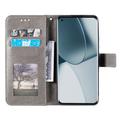 Custodia a portafoglio Mandala con cinturino da polso per Sony Xperia 1 VIII