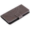 Custodia a portafoglio Mandala con cinturino da polso per Sony Xperia 1 VIII