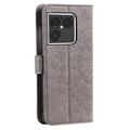 Custodia a portafoglio Mandala con cinturino da polso per Sony Xperia 1 VIII