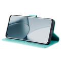 Custodia a portafoglio Mandala per Sony Xperia 1 VIII con cinturino da polso - Verde menta