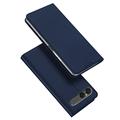 Custodia Flip Dux Ducis Skin Pro per Sony Xperia 10 VII - Blu