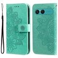 Custodia a portafoglio per Sony Xperia 10 VII serie Mandala - Verde
