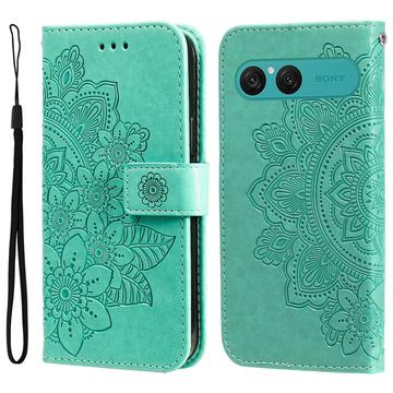 Custodia a portafoglio per Sony Xperia 10 VII serie Mandala