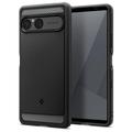 Custodia in TPU Sony Xperia 10 VII Spigen Rugged Armor - Nera